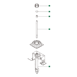 (N6101050) Packed Injector  Replacement Parts, Needle Guide