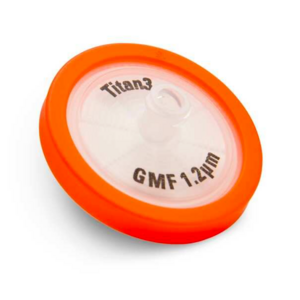 Titan3 GMF (glass microfiber) syringe filters [40725-GM, 41225-GM, 42725-GM]