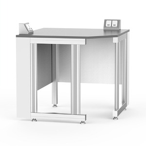 [코너실험대 / 콘센트형] LAB TABLE Corner Bench(KCL-LS-STC1000)